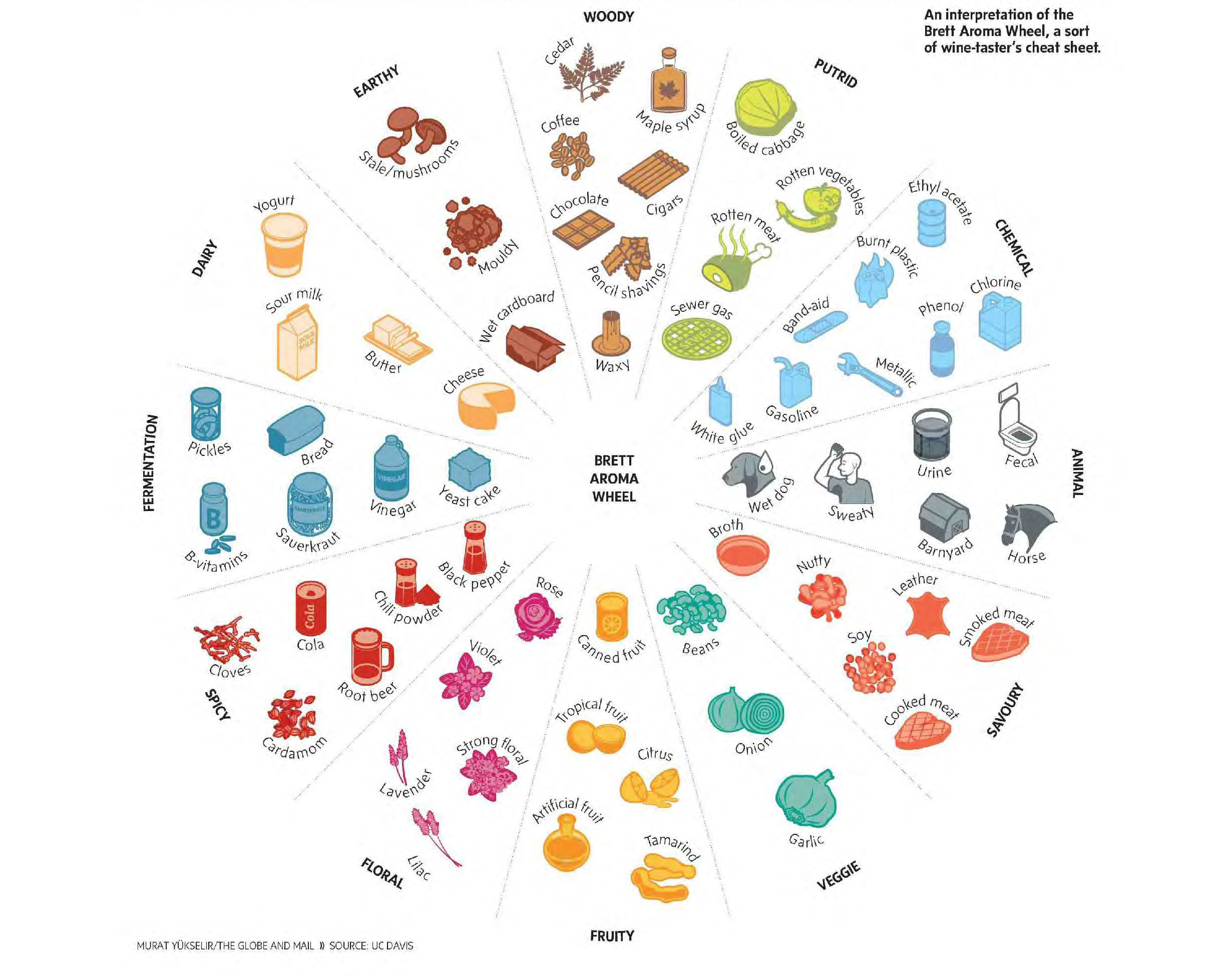 Brett Aroma Wheel