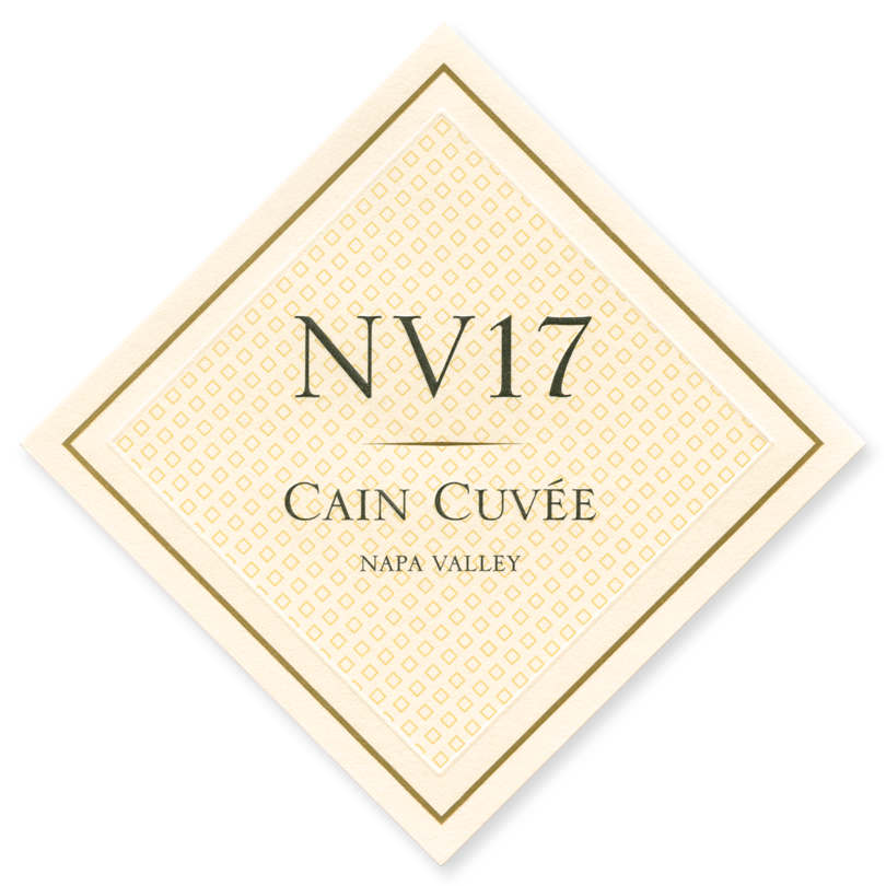 Cain Cuvée NV17 Label