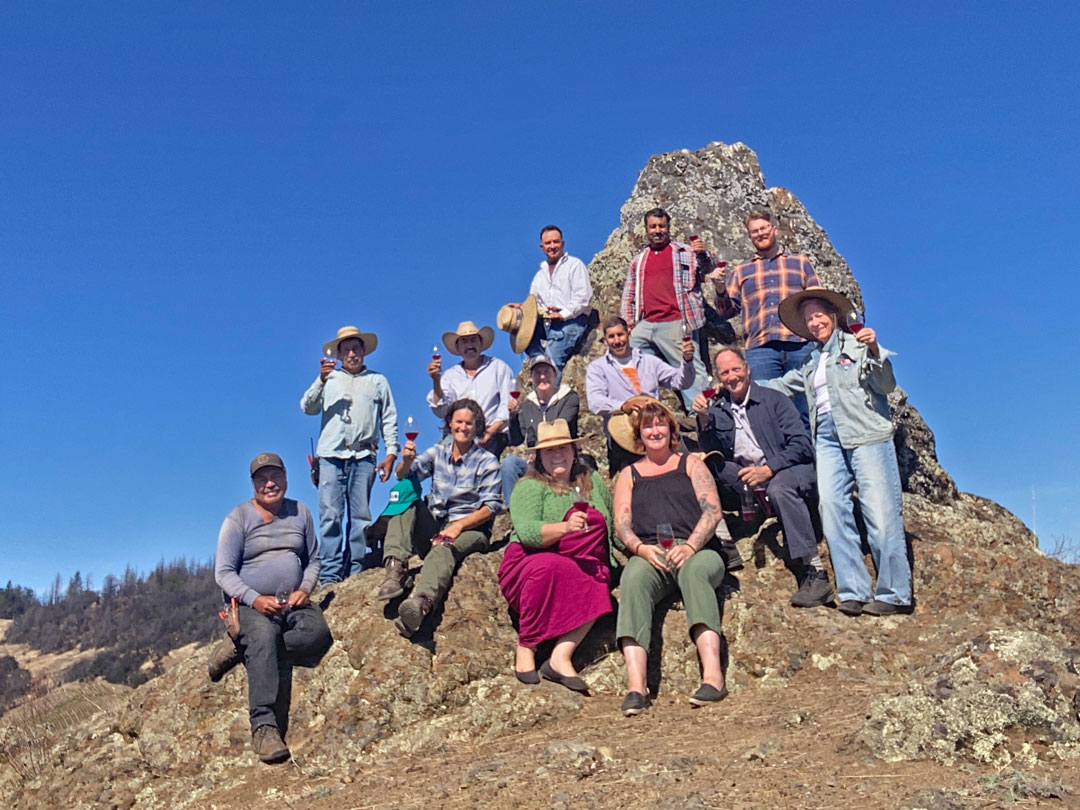 Cain Vineyards & Winery Staff at La Piedra on Spring Mountain