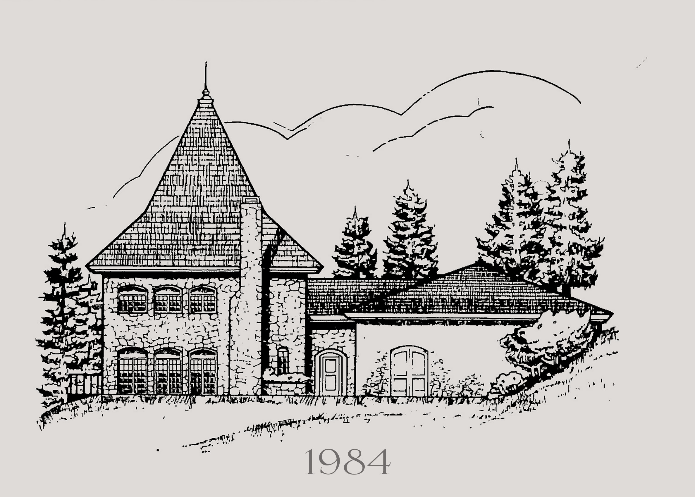 The Cain Cellar as it was built in 1984
