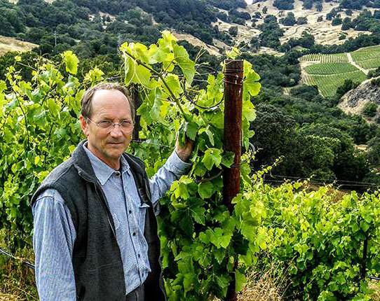 Chris Howell, as photographed by Andrew Jefford for Decanter
