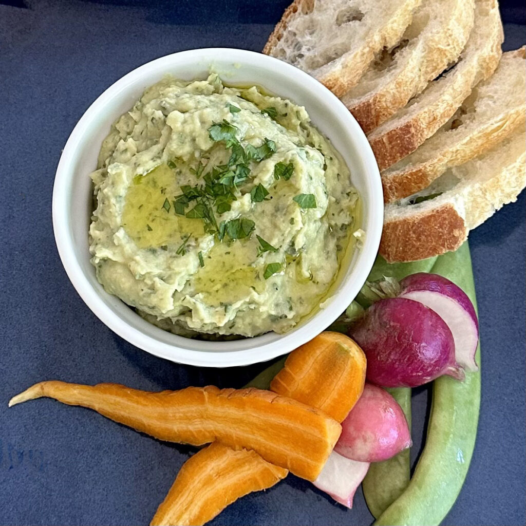 Recipes to Pair with Cain Cuvée: White Bean Spread with Preserved Lemon and Fresh Herbs